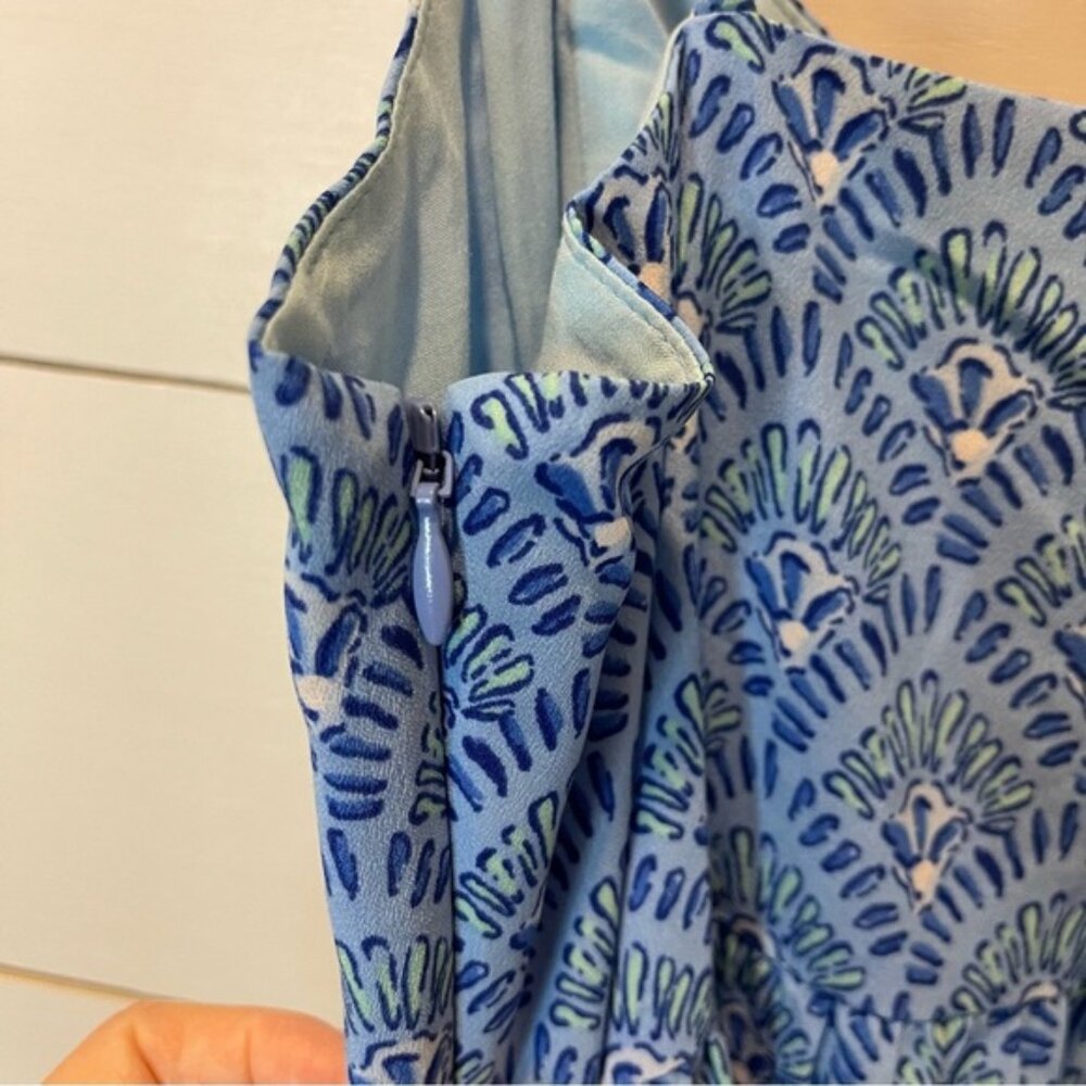 Vineyard Vines Blue Ocean Breeze MIDI Sundress Womens Size 4 - Picture 8 of 12